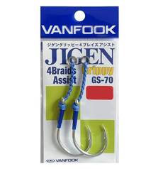VANFOOK JIGEN GRIPPY 4 braids assist GS-70