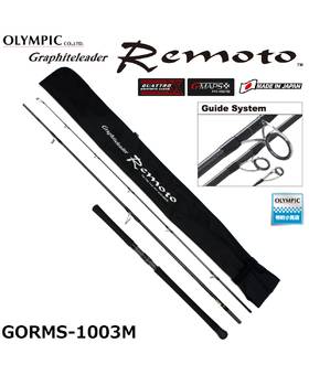 GRAPHITELEADER 19 REMOTO GORMS-1003M travel 3pc shore jigging rod