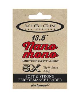 VISION NANO MONO 13.5ft TAPERED LEADER