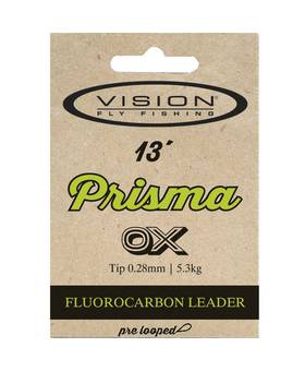 VISION PRISMA 13ft FLUOROCARBON TAPERED LEADER