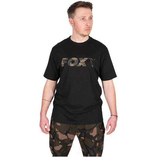 FOX CAMO LOGO T-SHIRT BLACK