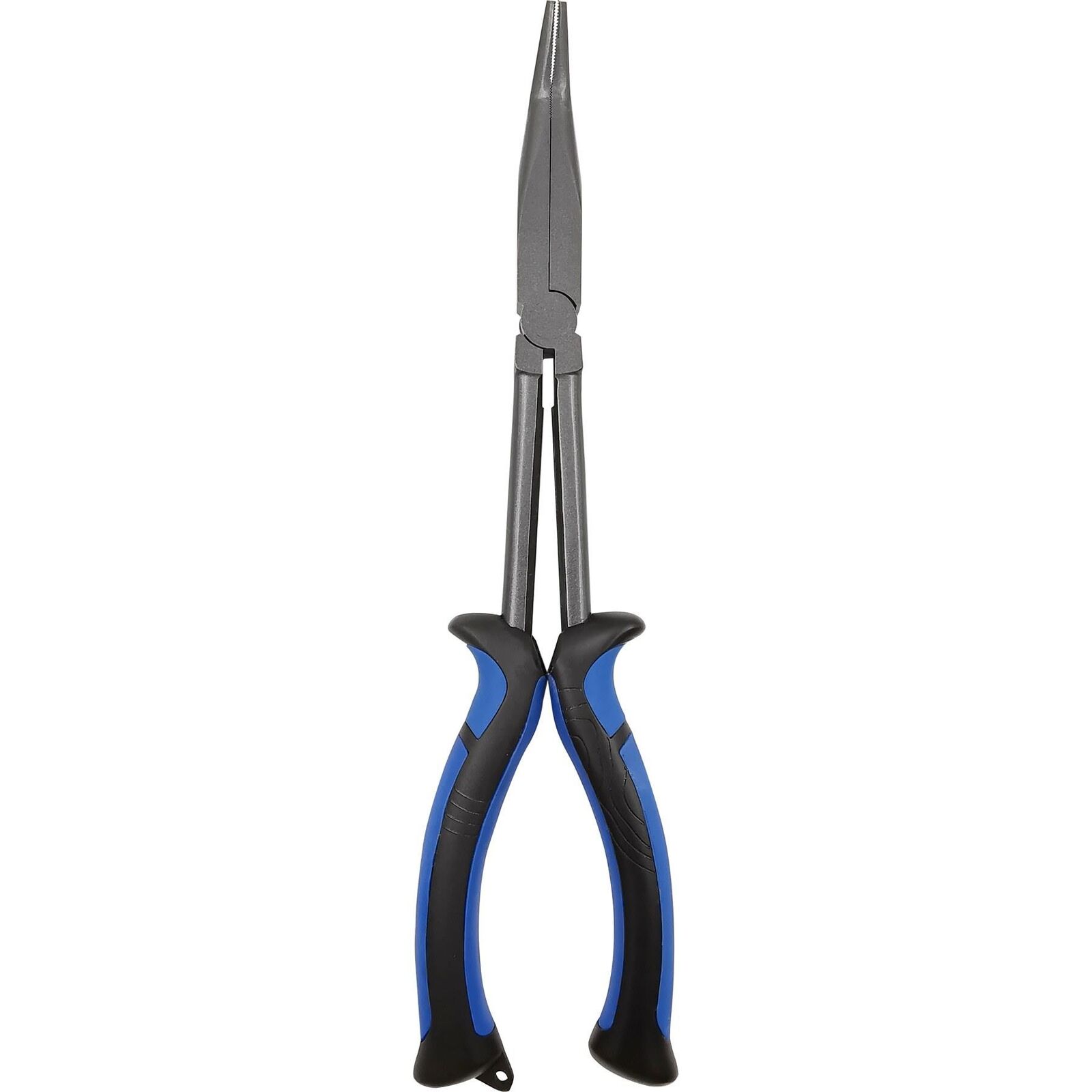 MUSTAD 28cm BENT NOSE PLIERS BLUE - Ribiška trgovina Monster-Bite.com