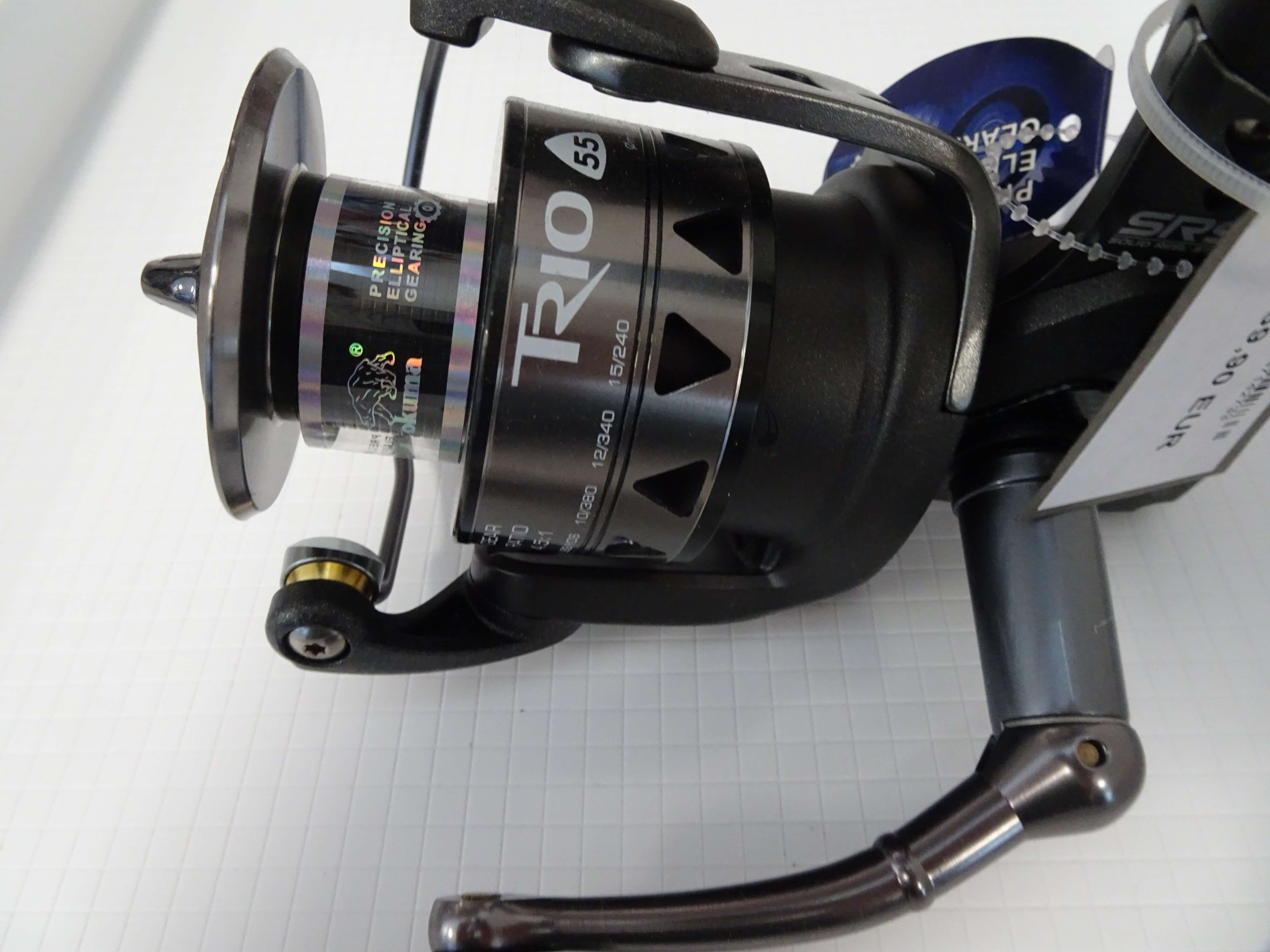 okuma trio spinning reel